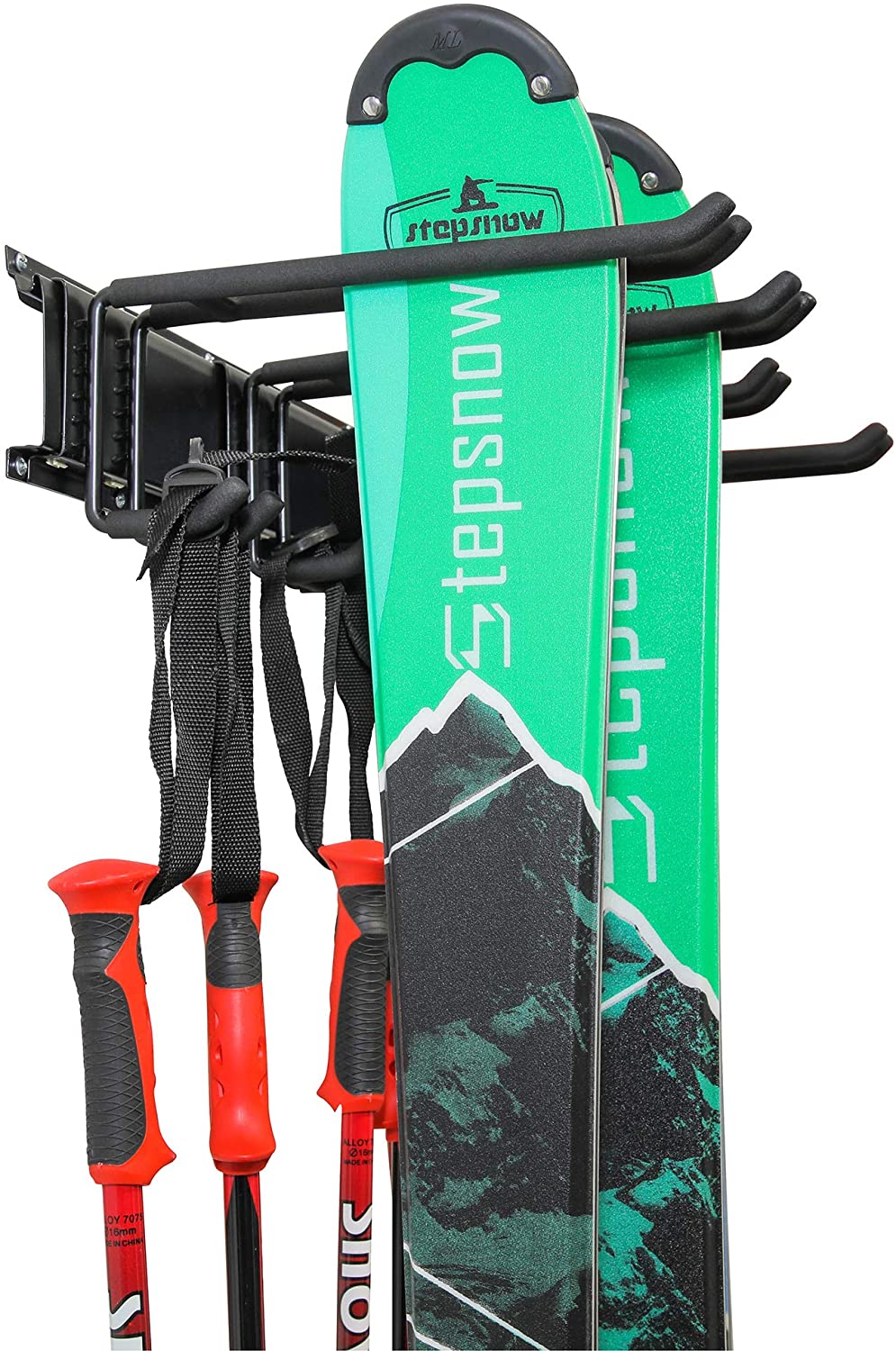 Rangement ski mural - Porte ski pour 6 paires - LaBoutiqueDuSki